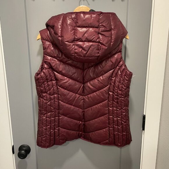 Marc New York Women's Hooded Performance Fashion Puffer Vest, Size Large - Picture 1 of 6